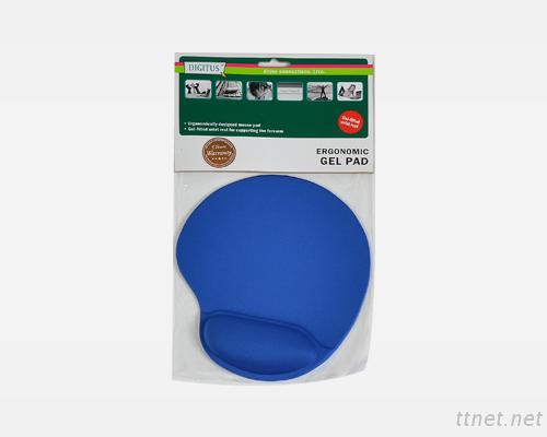 Wrist Mouse Pad, Work In Comfort With This Ergonomic Mouse Pad Featuring Gel Wrist Support.
